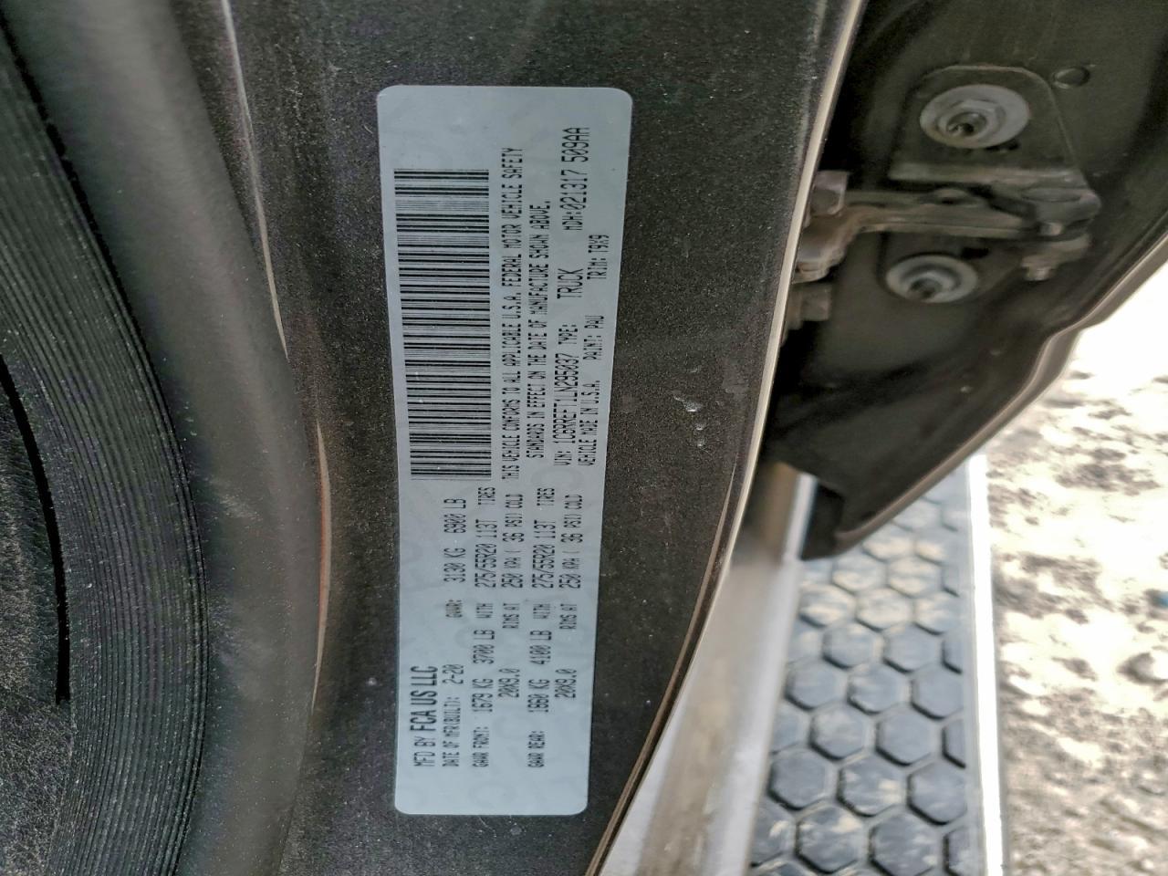 2020 RAM 1500