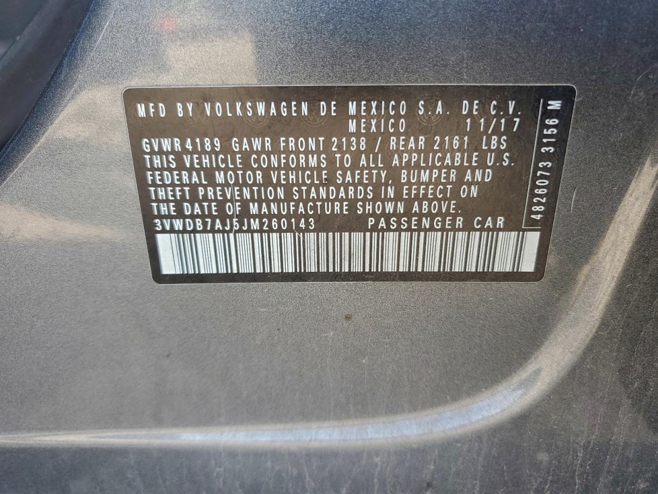 2018 VOLKSWAGEN JETTA