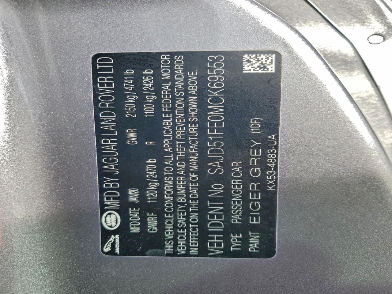 2021 JAGUAR F-Type