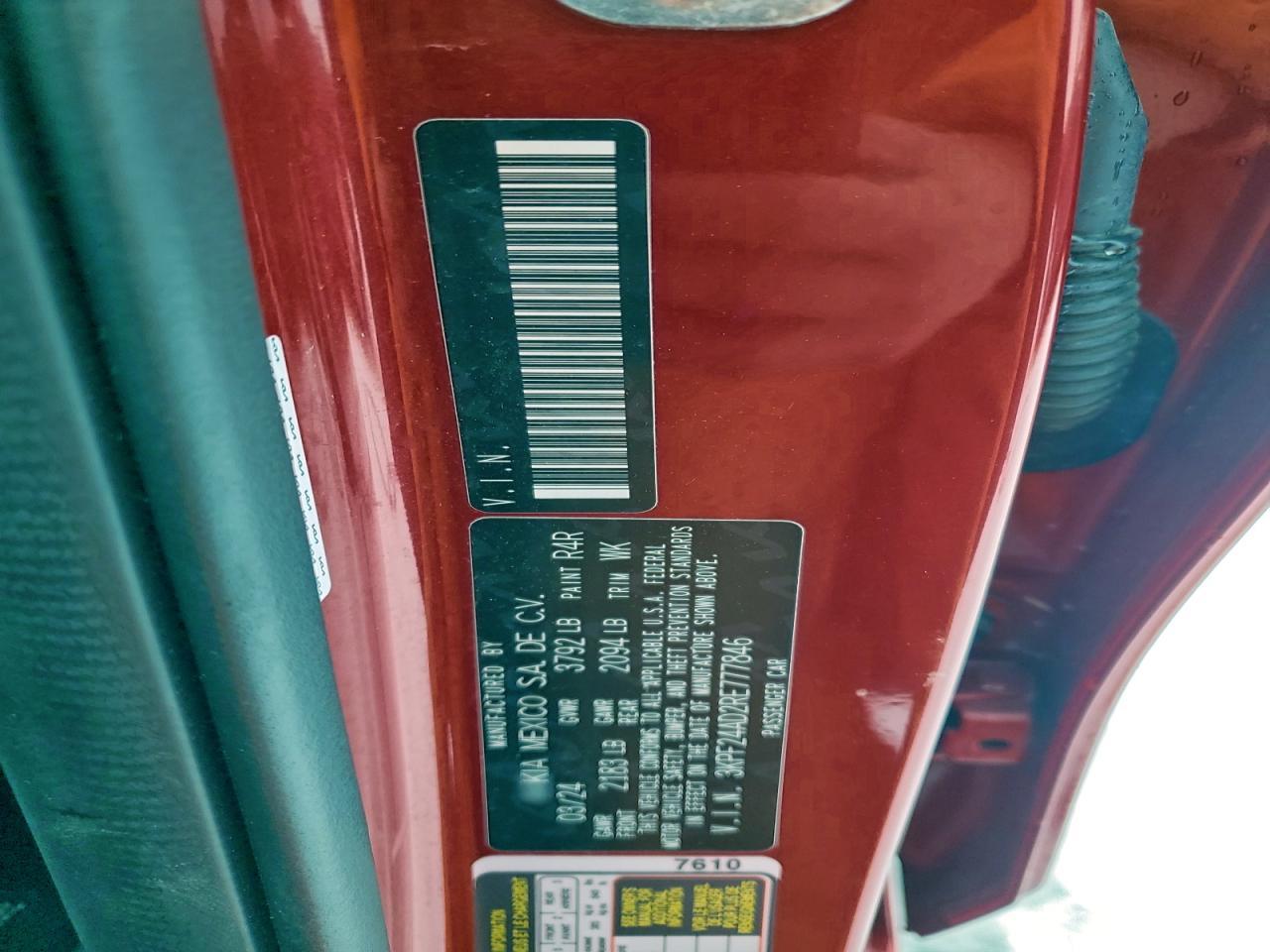 2024 KIA FORTE