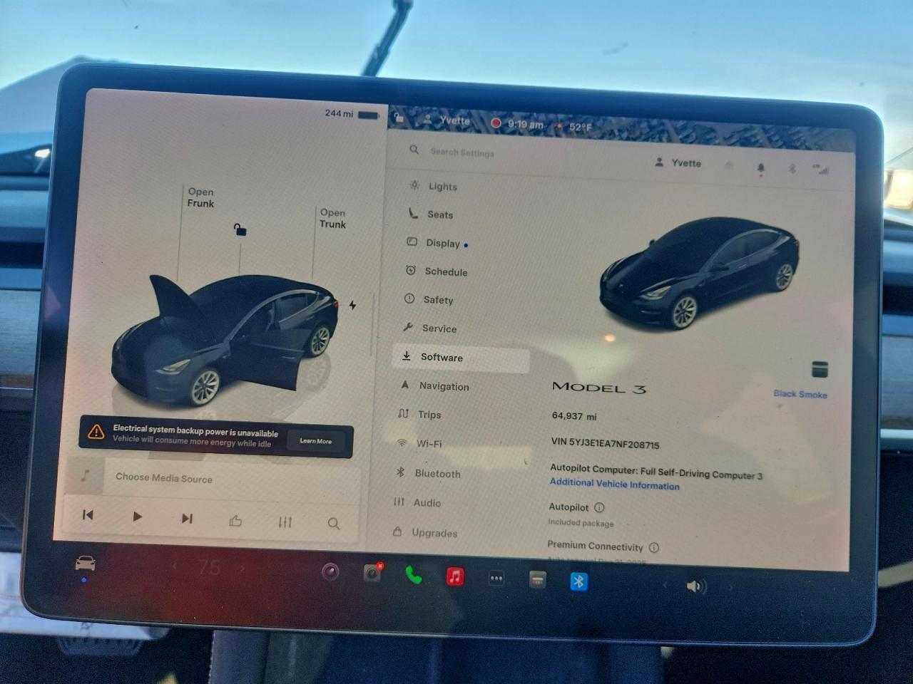 2022 TESLA MODEL 3