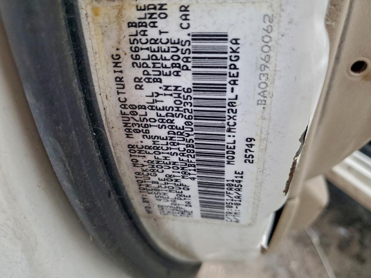 2000 TOYOTA Avalon