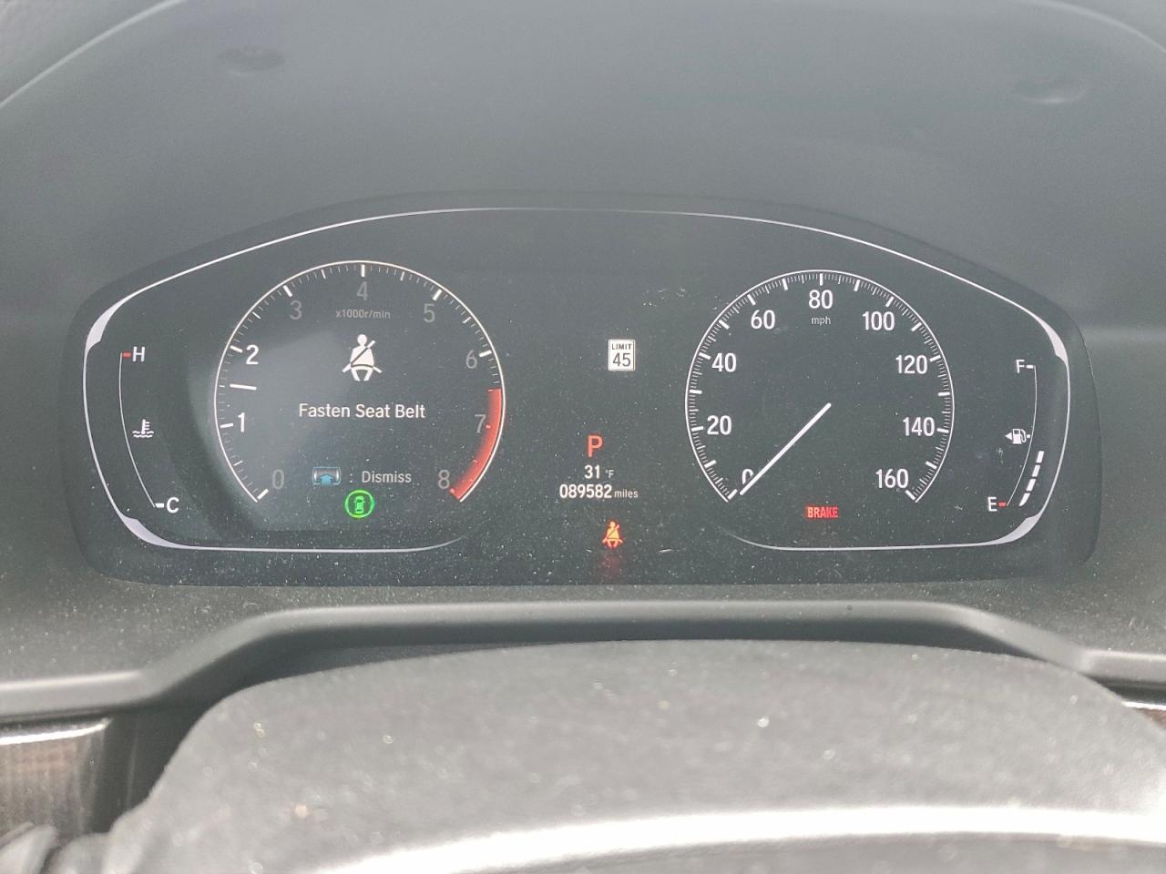 2018 HONDA ACCORD