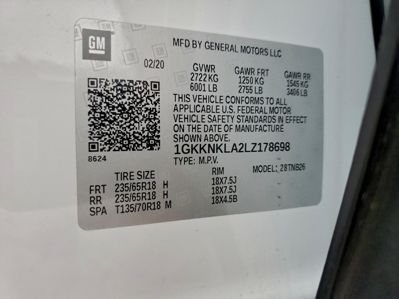 2020 GMC ACADIA