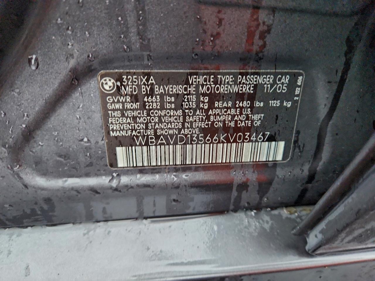 2006 BMW 3 SERIES