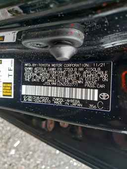 2022 TOYOTA PRIUS
