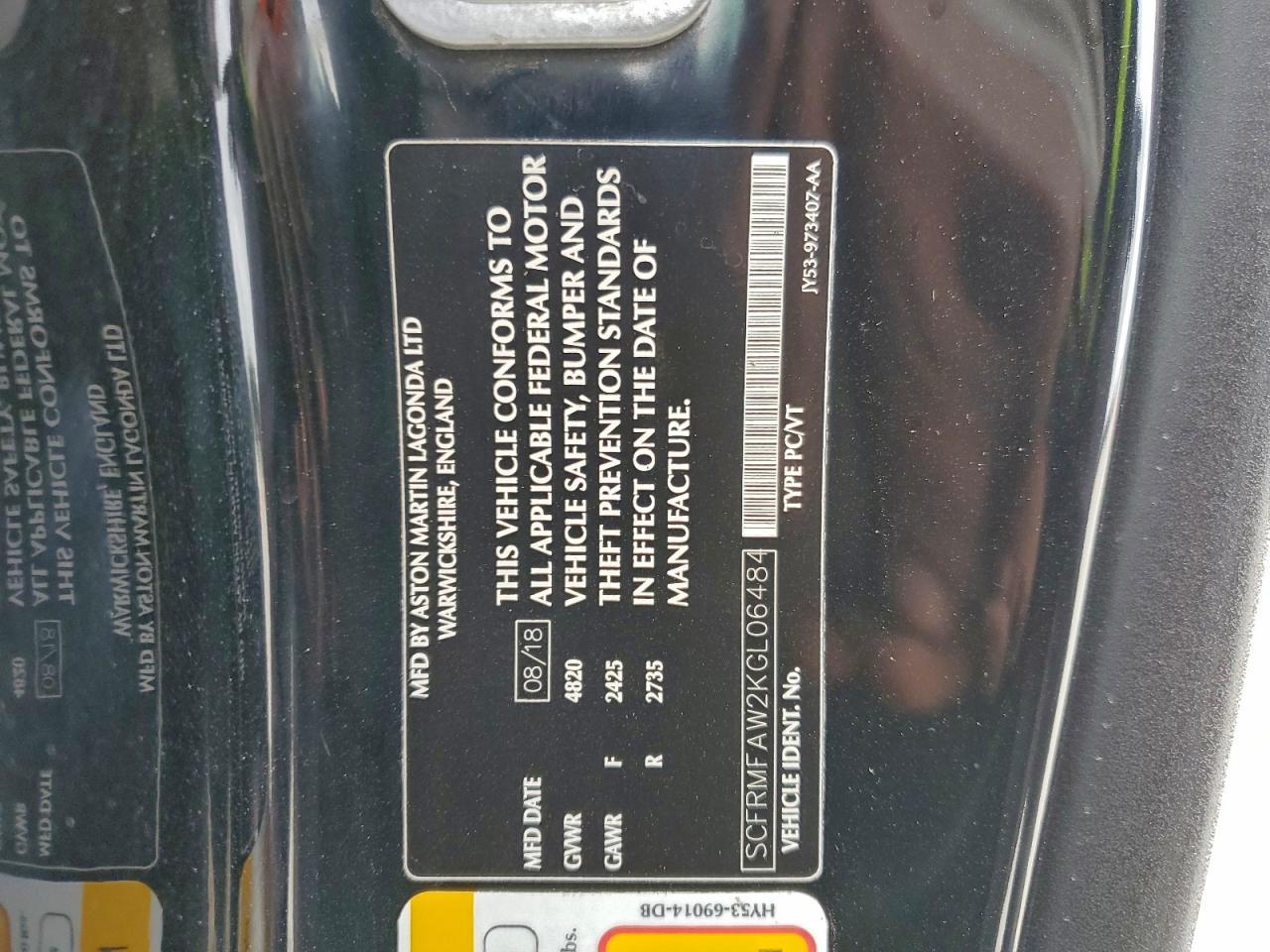 2019 Aston Martin DB11