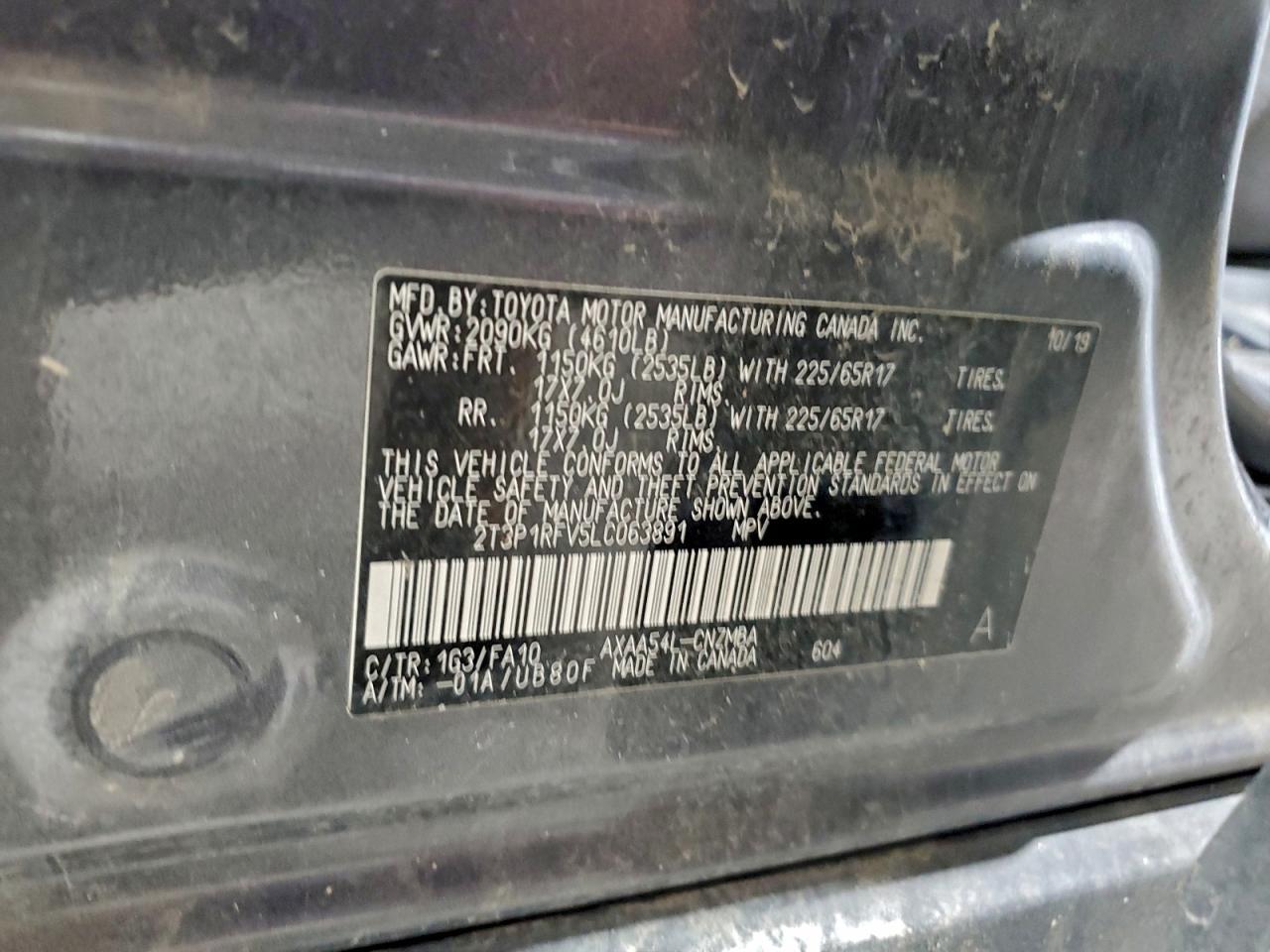 2020 TOYOTA RAV4