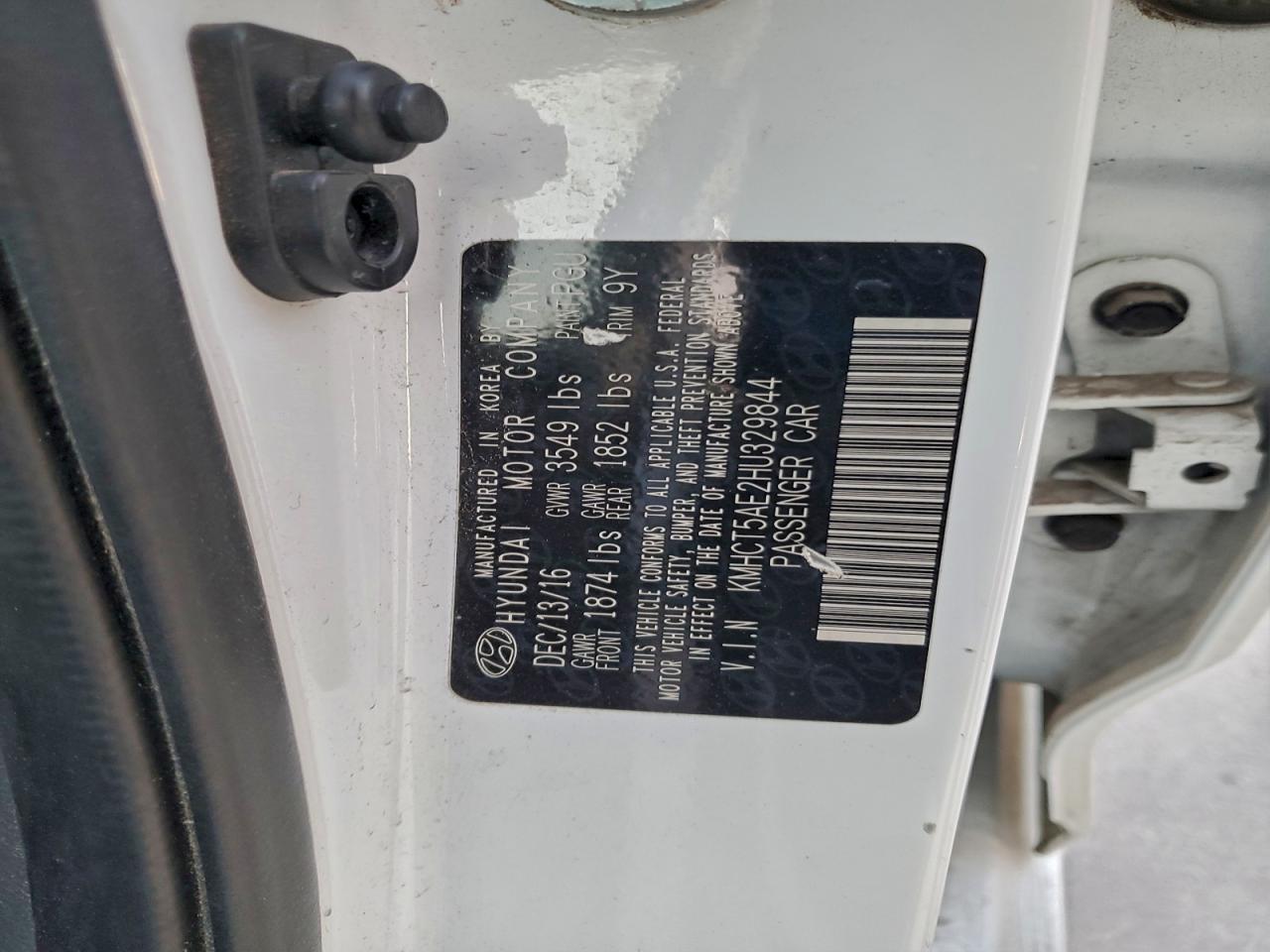 2017 HYUNDAI ACCENT