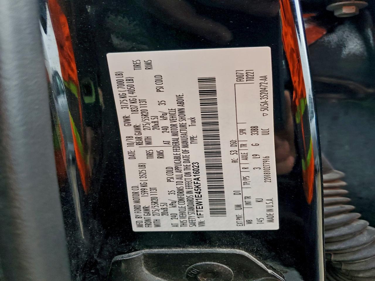2019 FORD F-150
