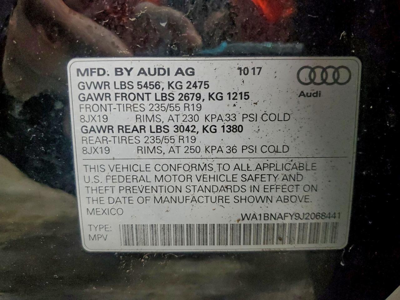 2018 AUDI Q5