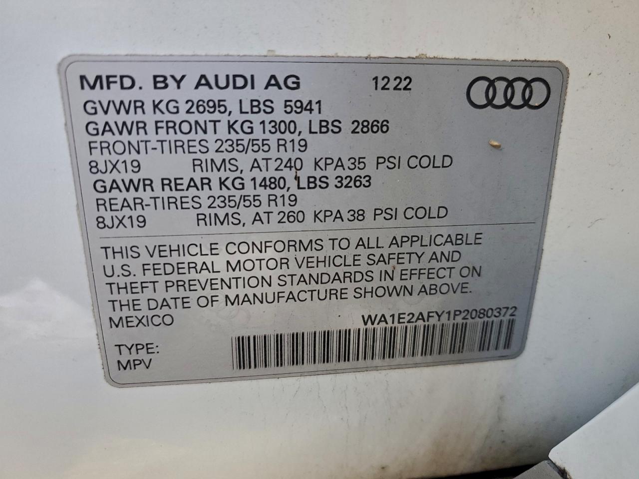 2023 AUDI Q5