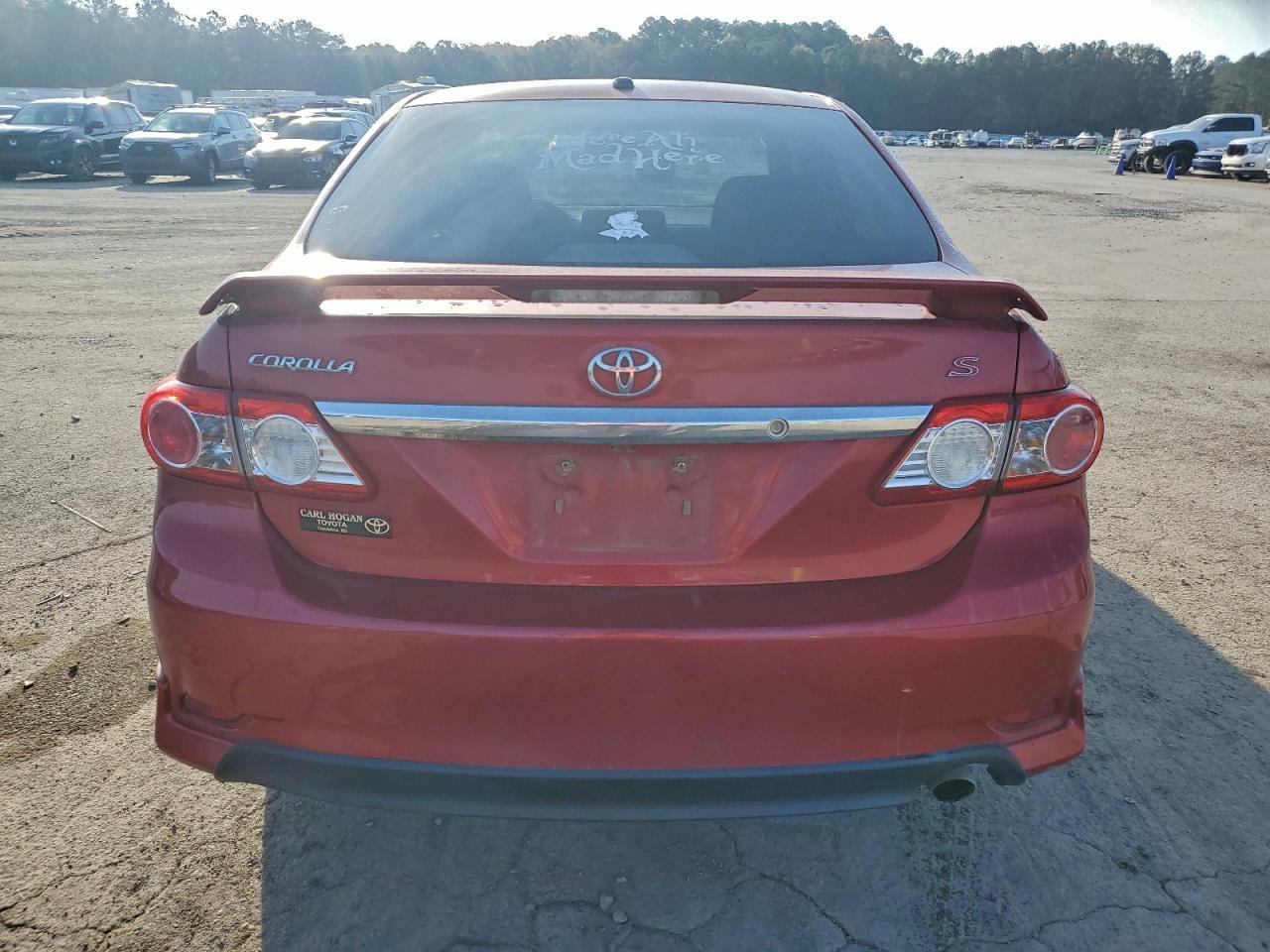 2012 TOYOTA COROLLA
