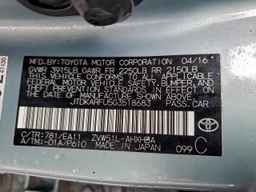 2016 TOYOTA PRIUS