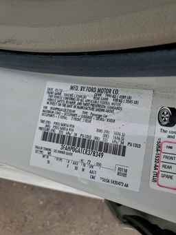 2012 FORD FUSION