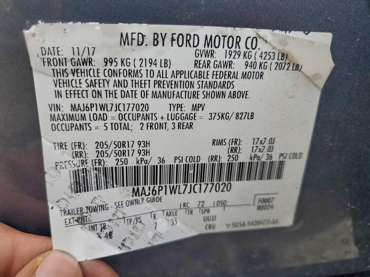 2018 FORD EcoSport