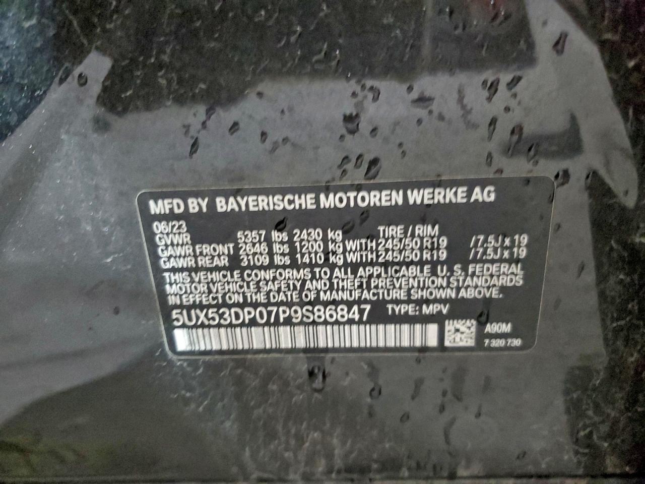 2023 BMW X3