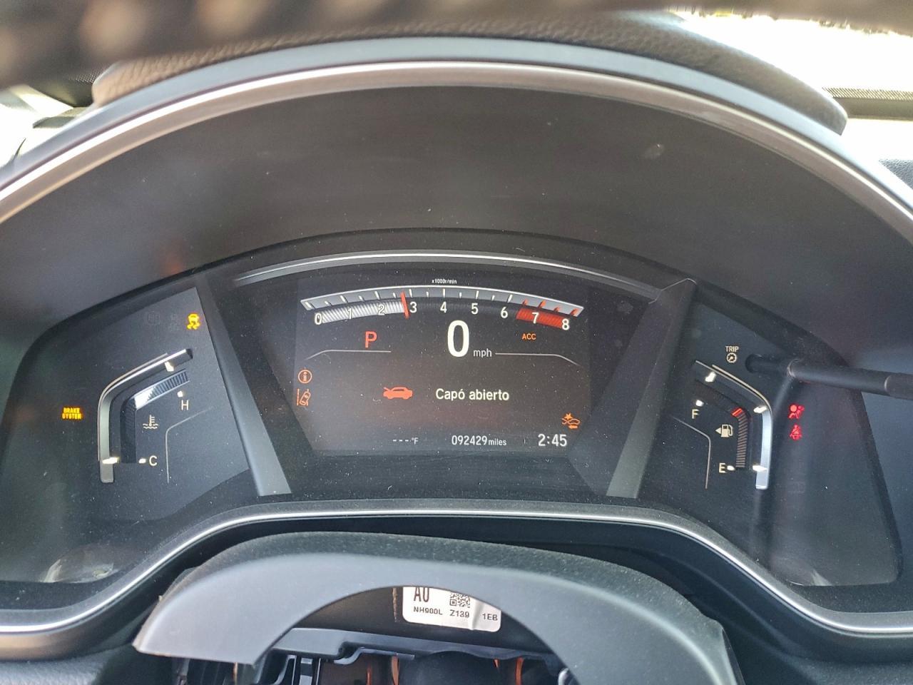 2020 HONDA CR-V