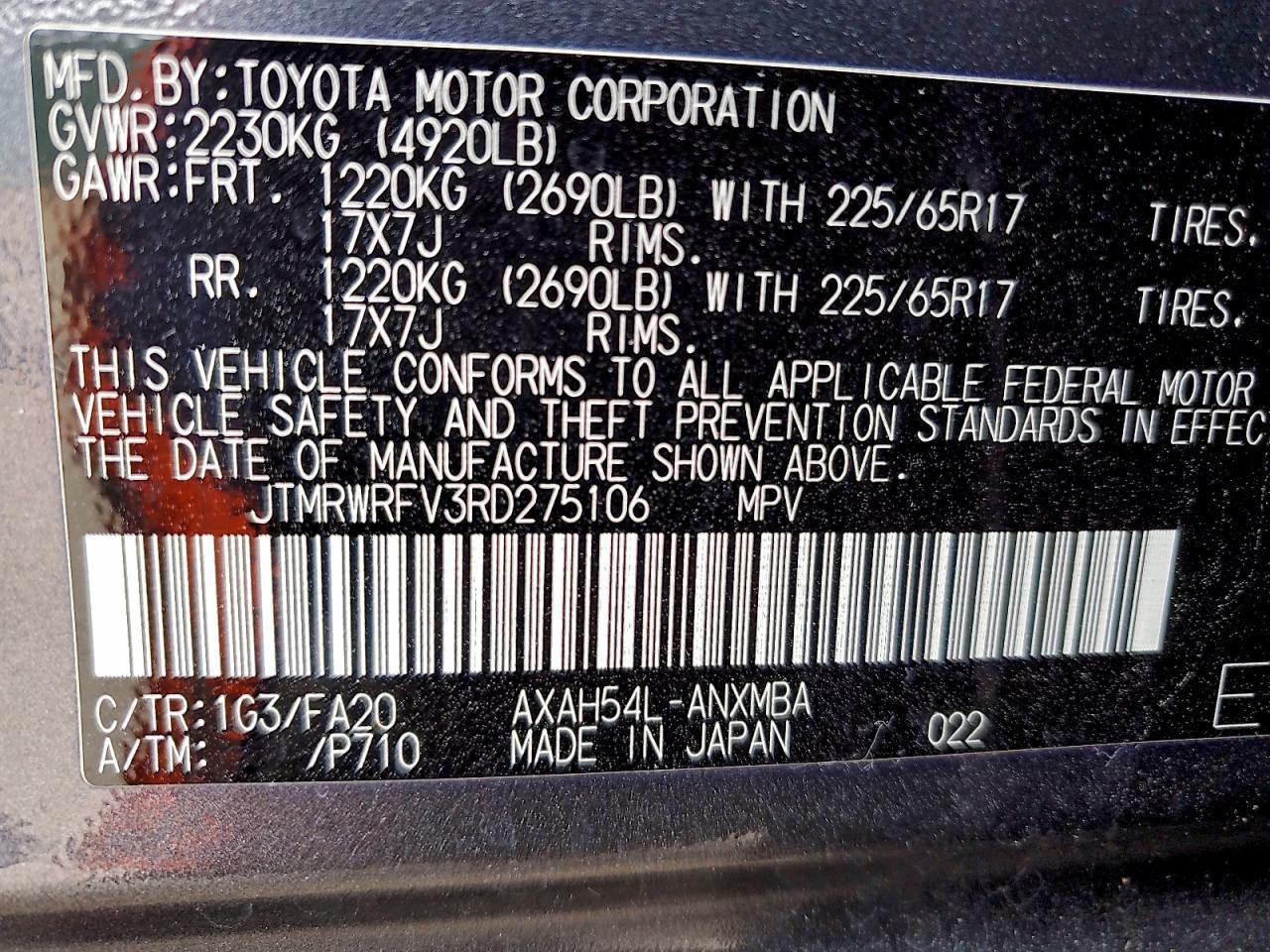 2024 TOYOTA RAV4