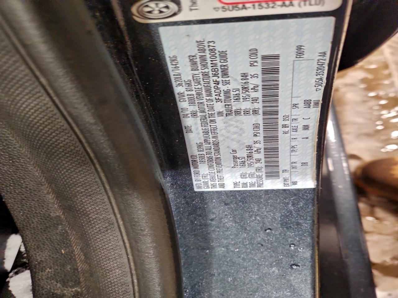 2011 FORD Fiesta