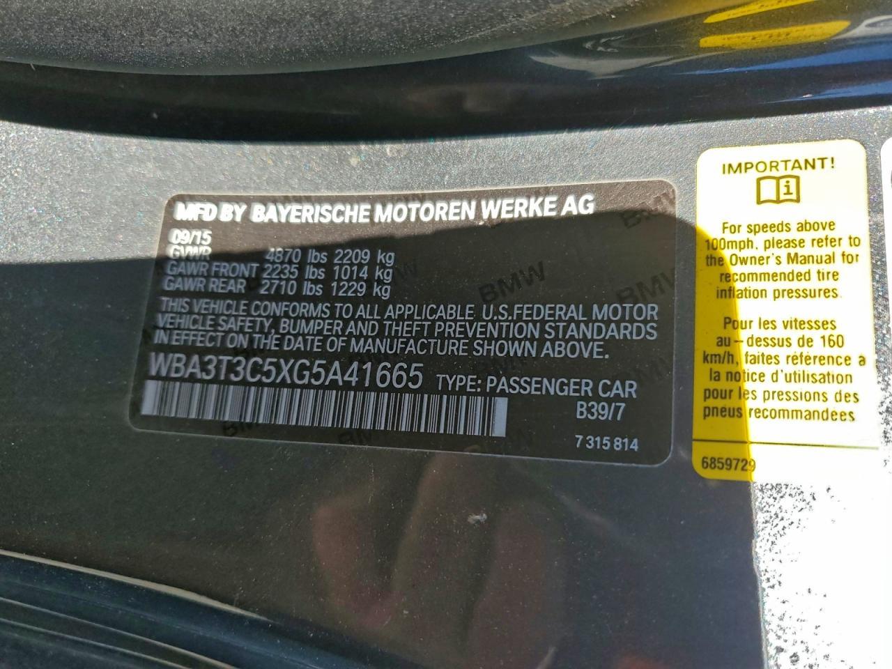 2016 BMW 4 Series