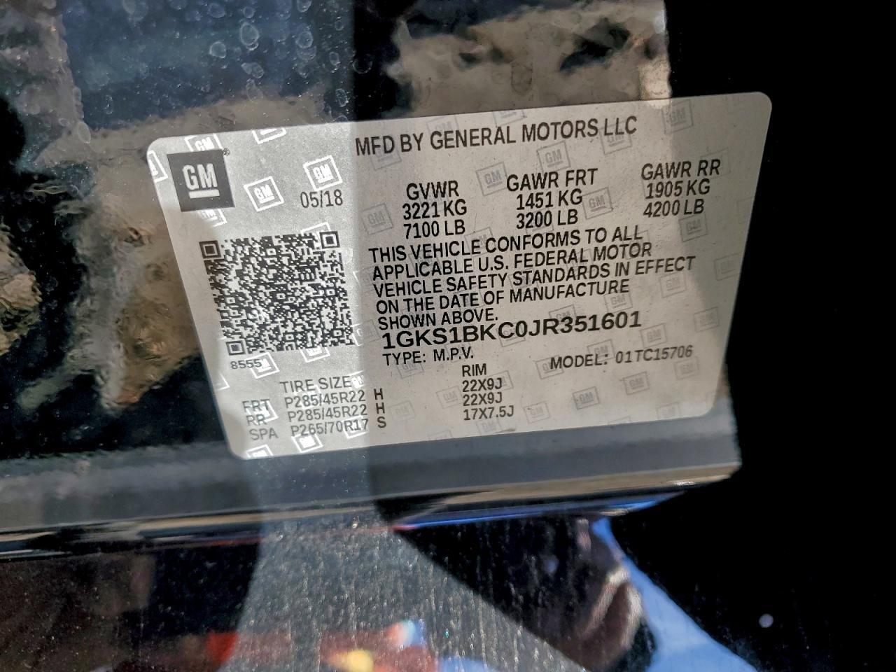2018 GMC Yukon