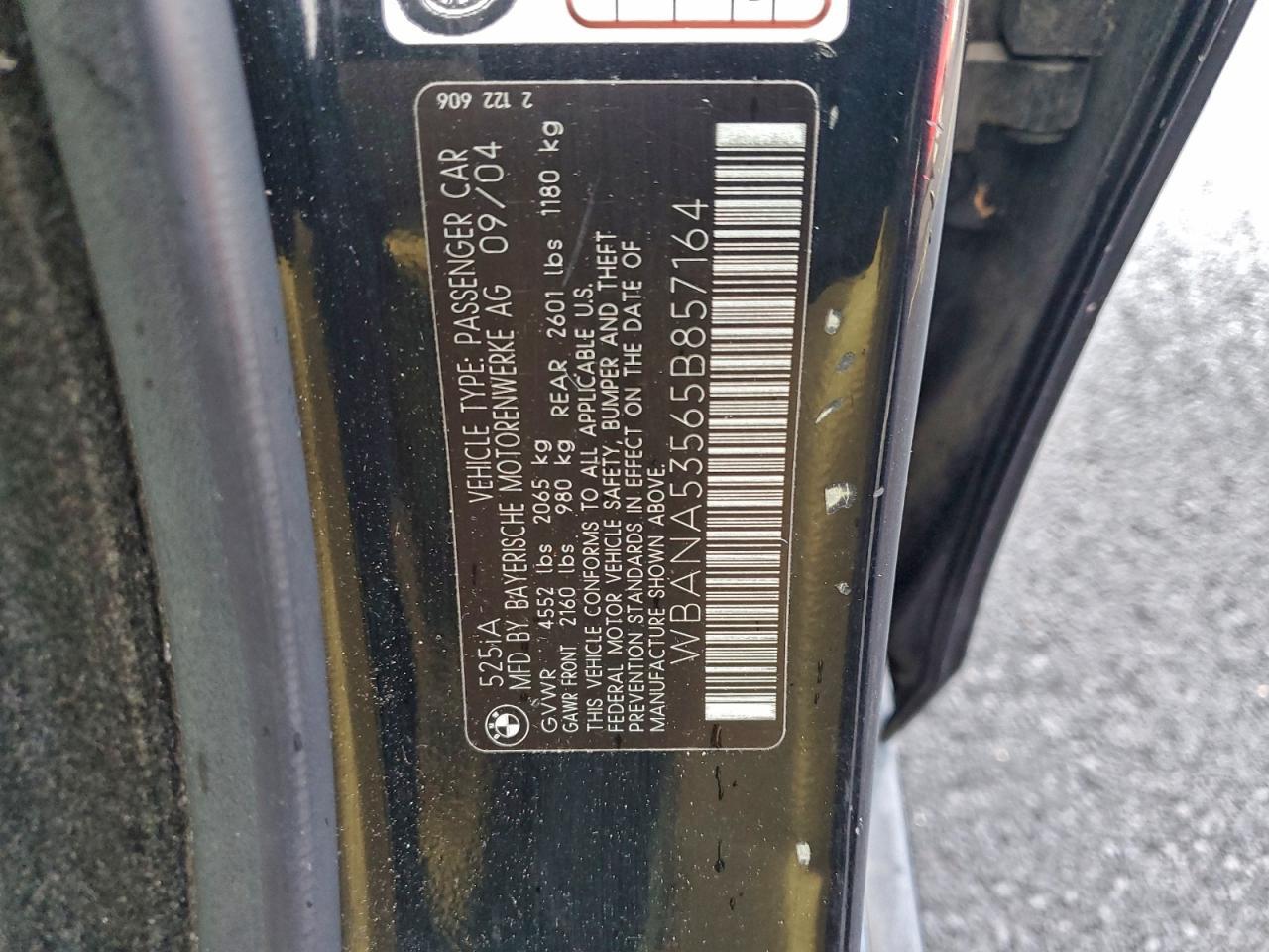 2005 BMW 5 series