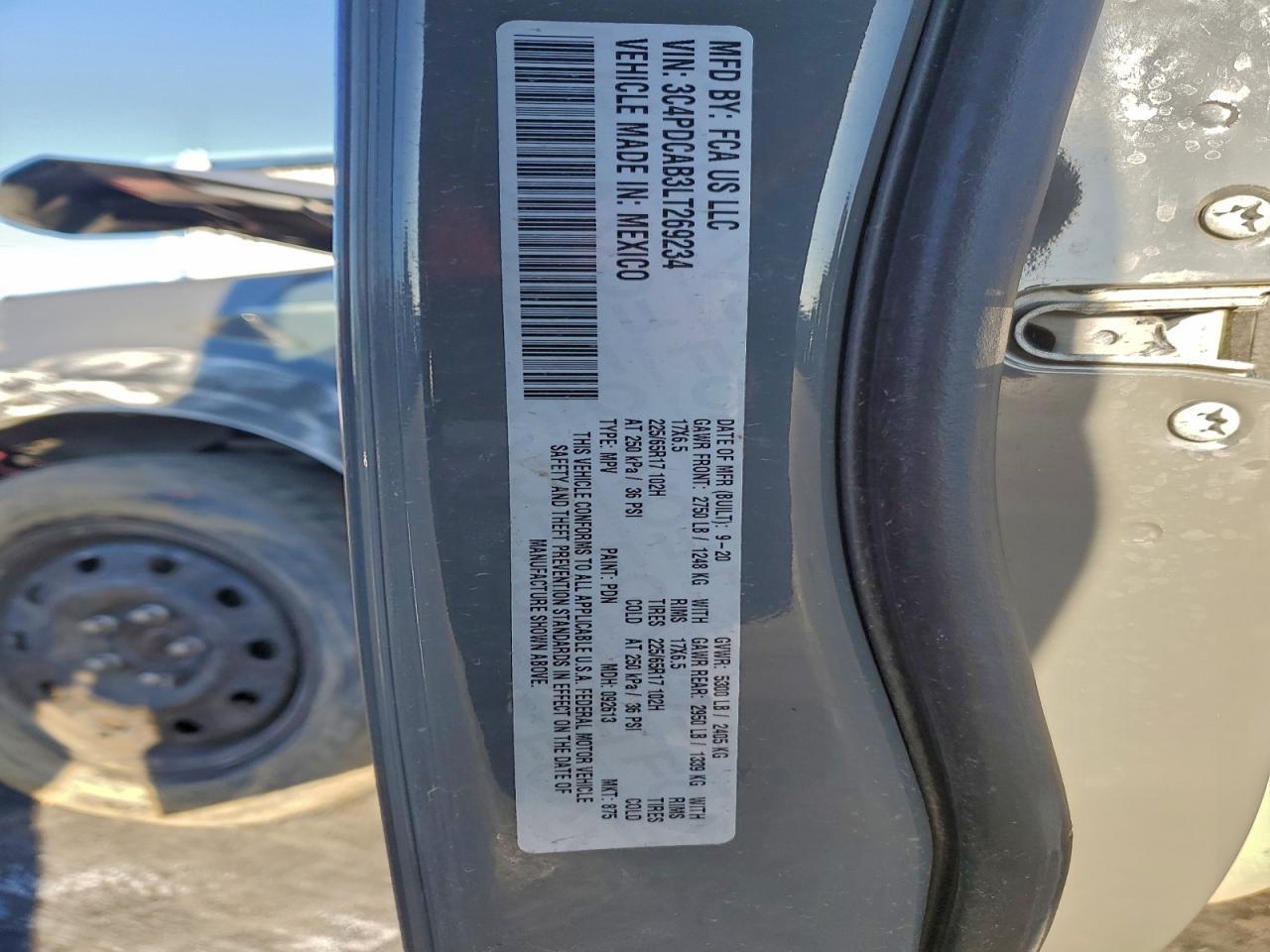 2020 DODGE JOURNEY