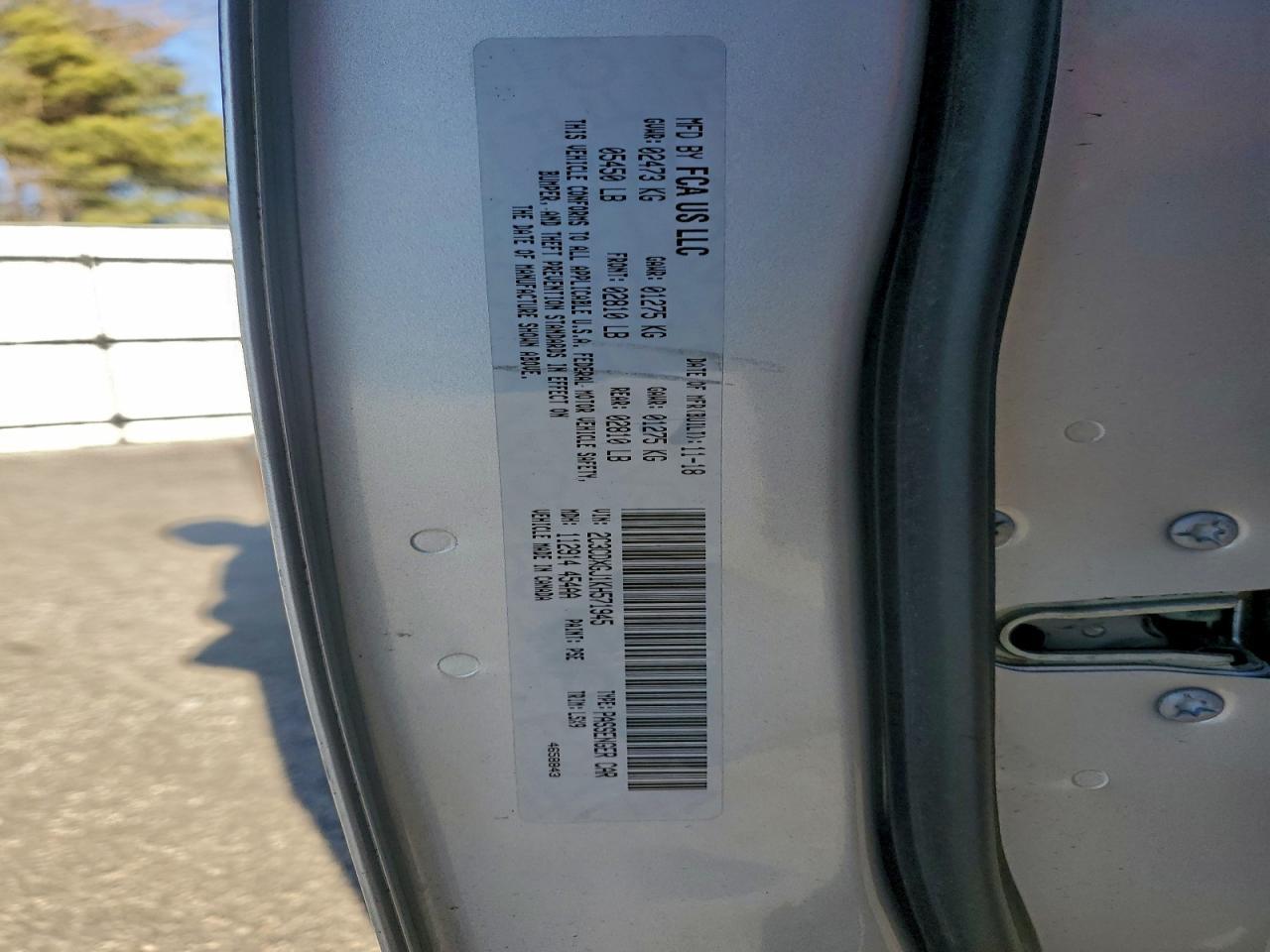 2019 DODGE CHARGER