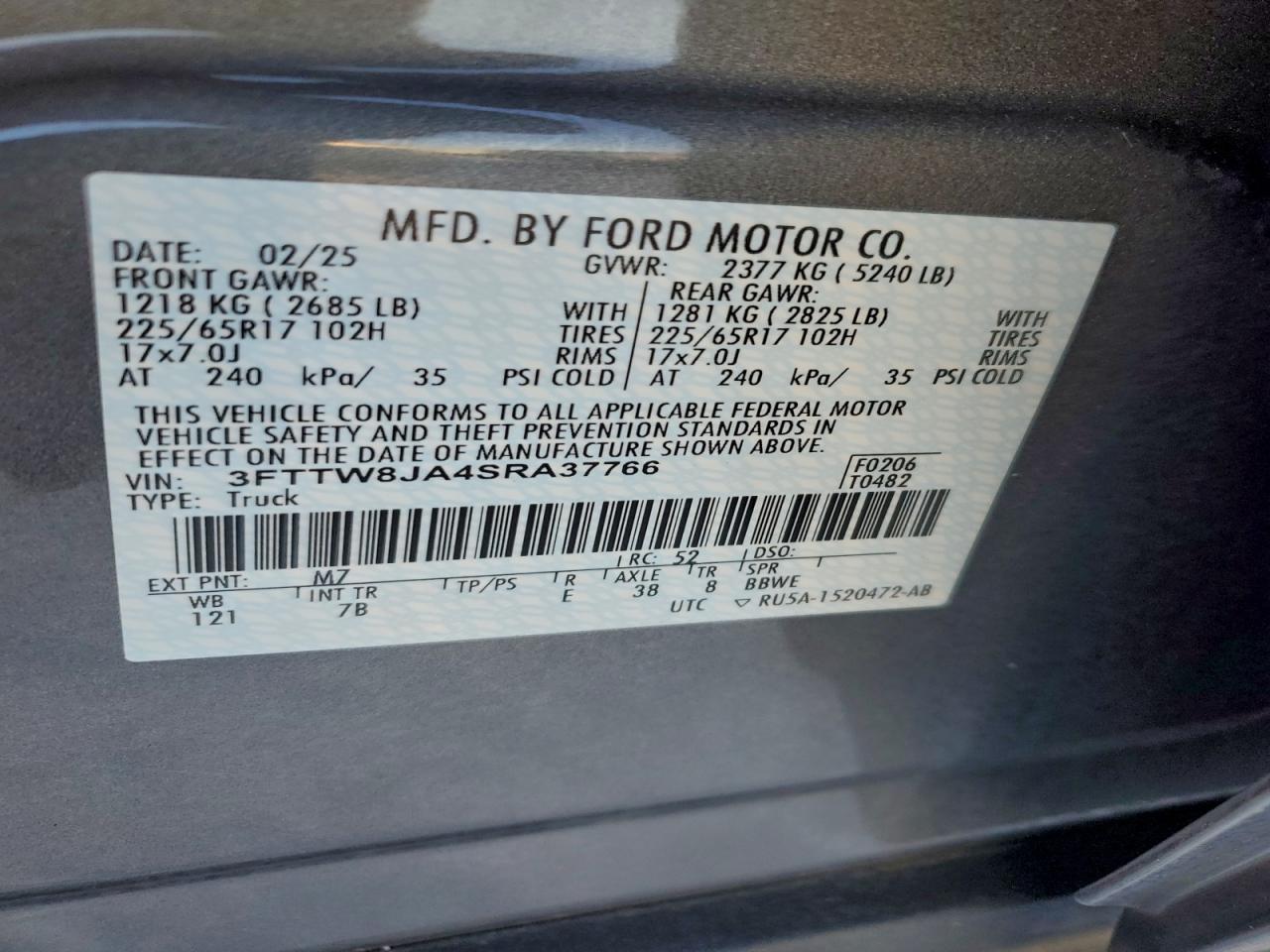 2025 FORD Maverick