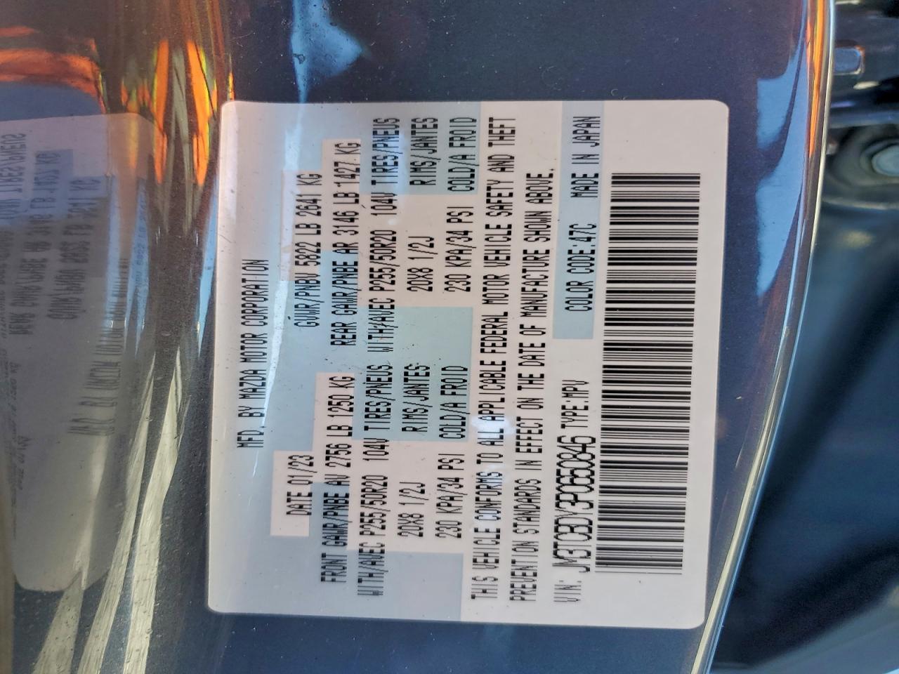 2023 MAZDA CX-9