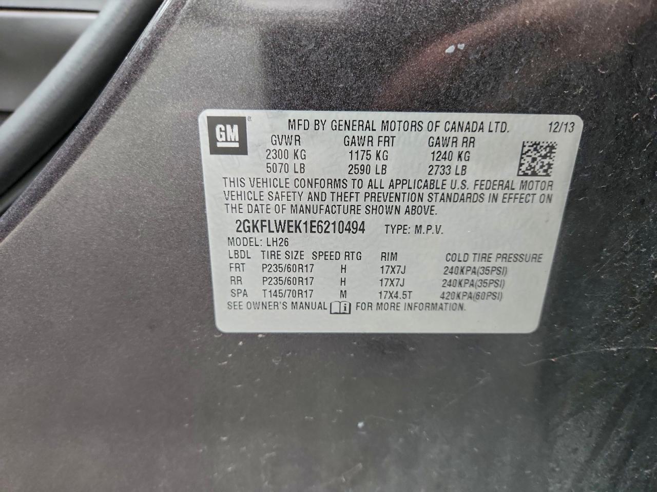 2014 GMC Terrain