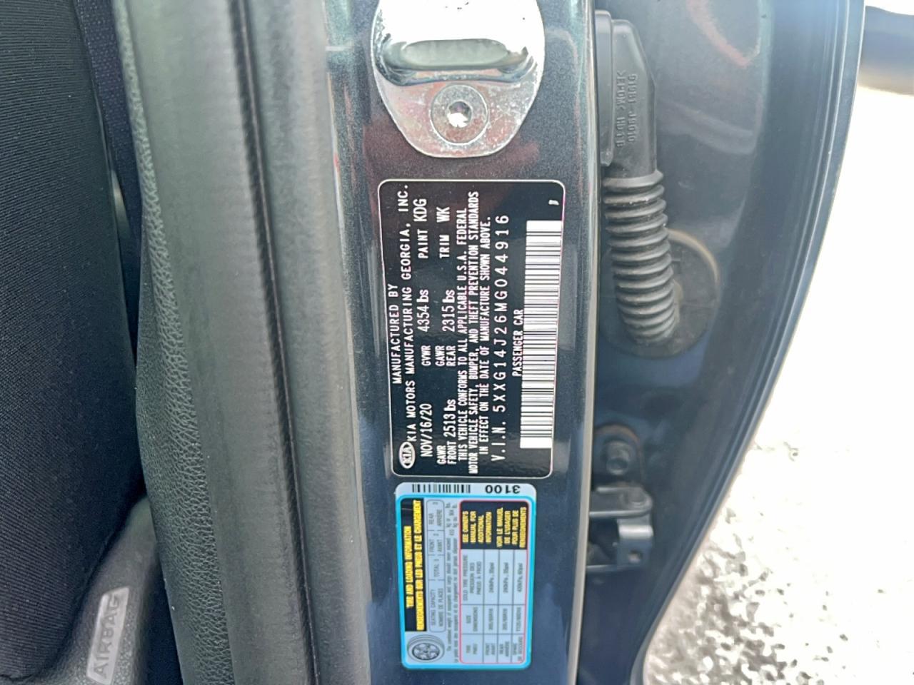 2021 KIA K5