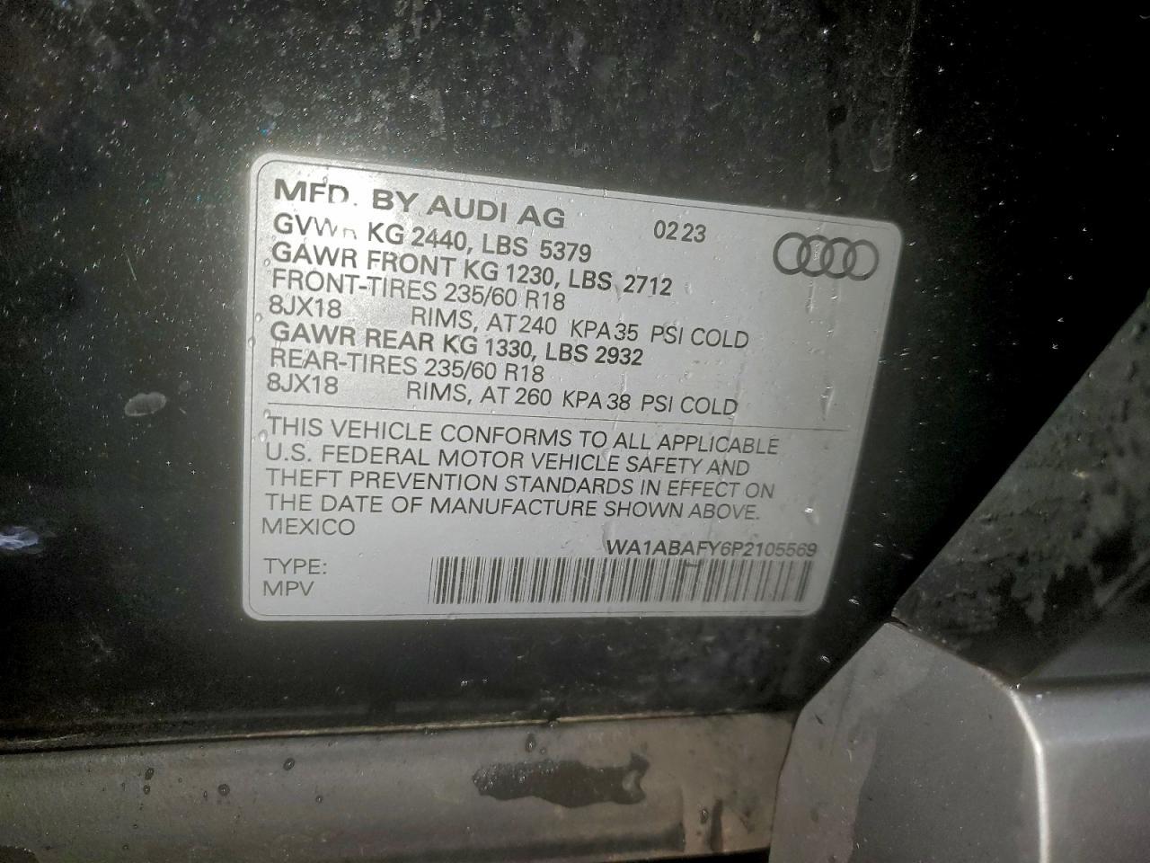 2023 AUDI Q5