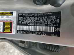 2012 TOYOTA CAMRY