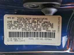 2012 TOYOTA COROLLA