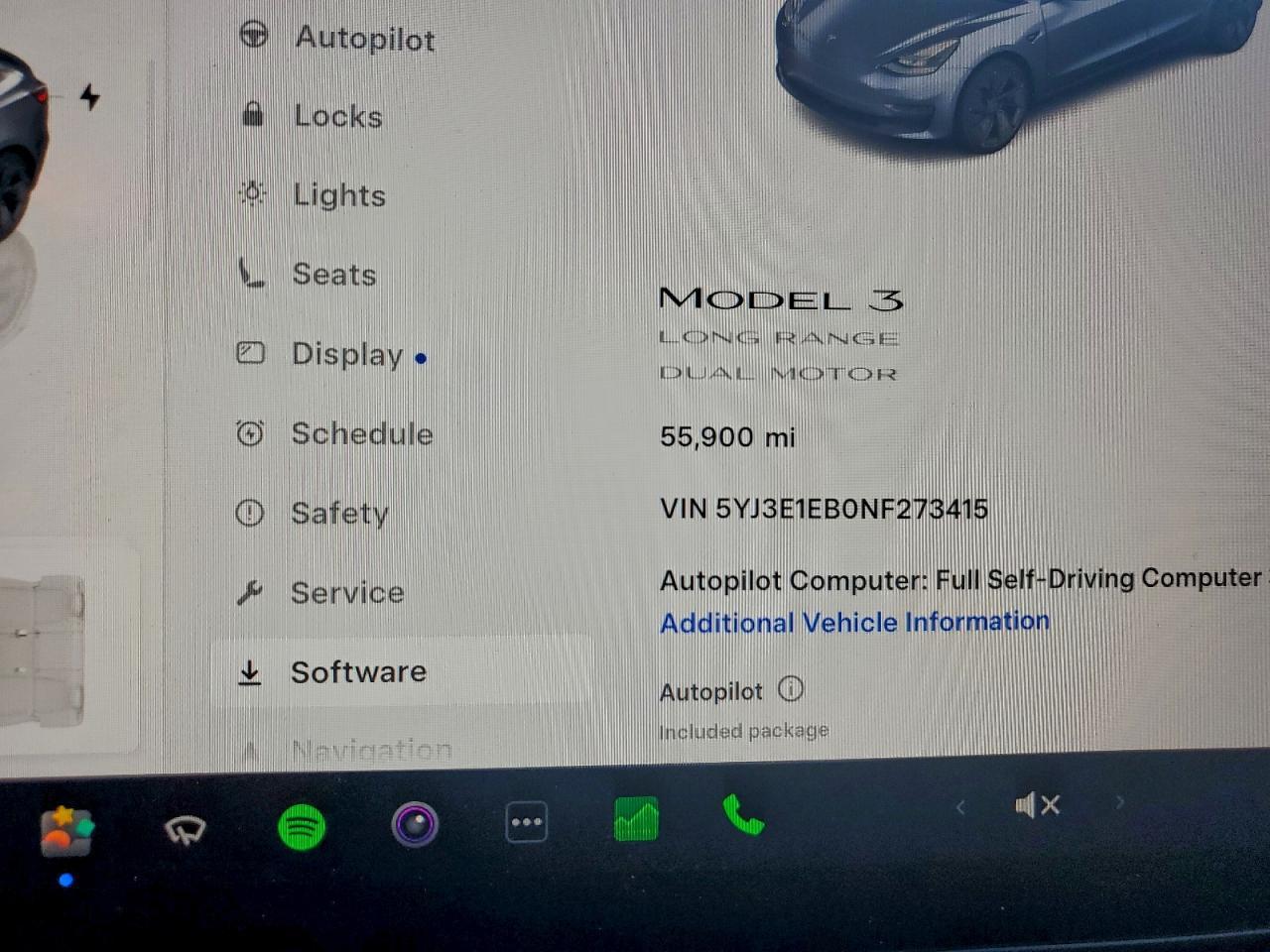 2022 TESLA MODEL 3
