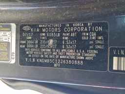 2018 KIA SEDONA