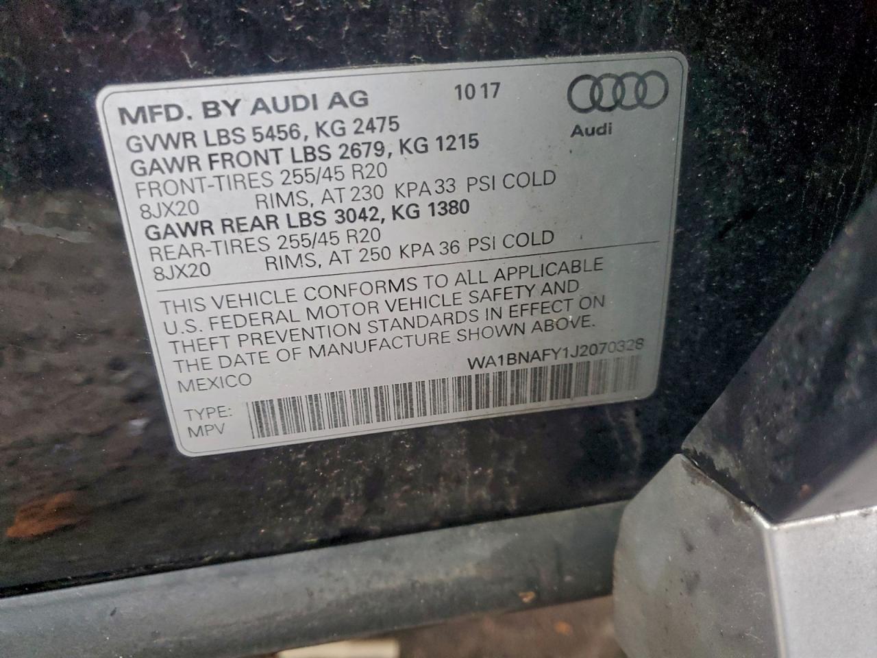 2018 AUDI Q5