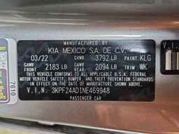 2022 KIA FORTE