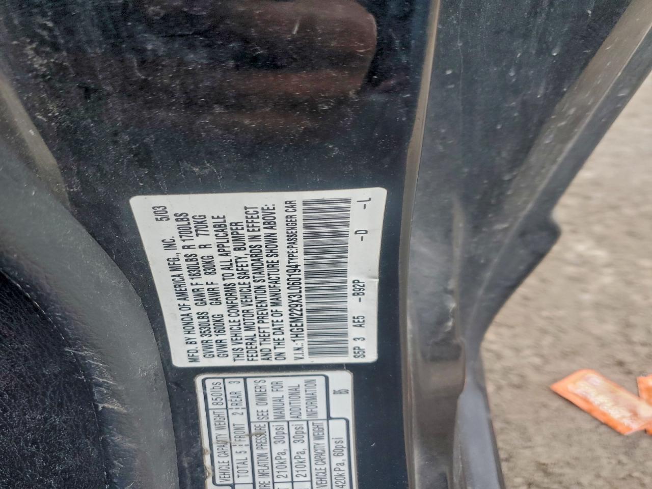 2003 HONDA CIVIC