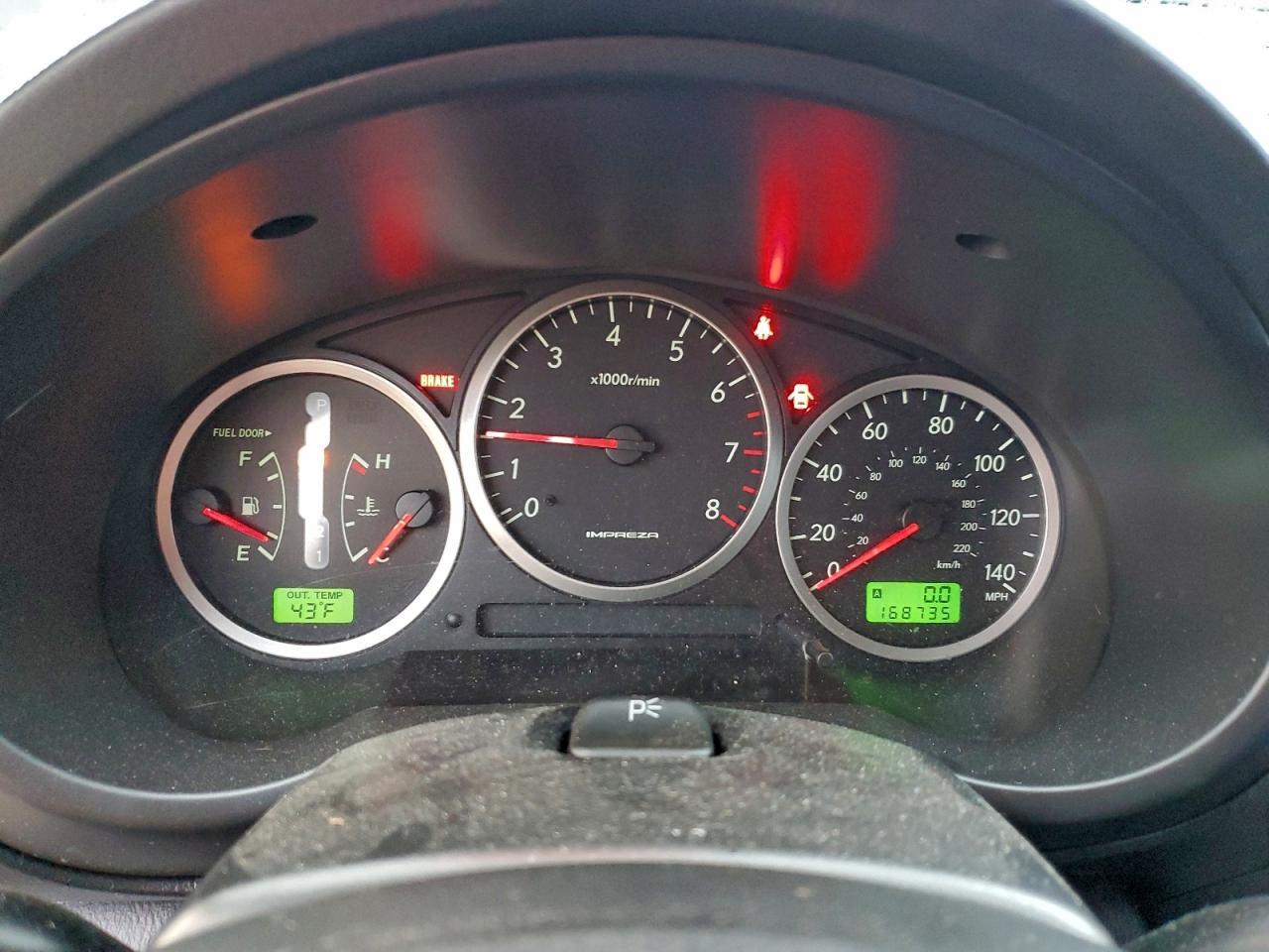 2007 SUBARU IMPREZA