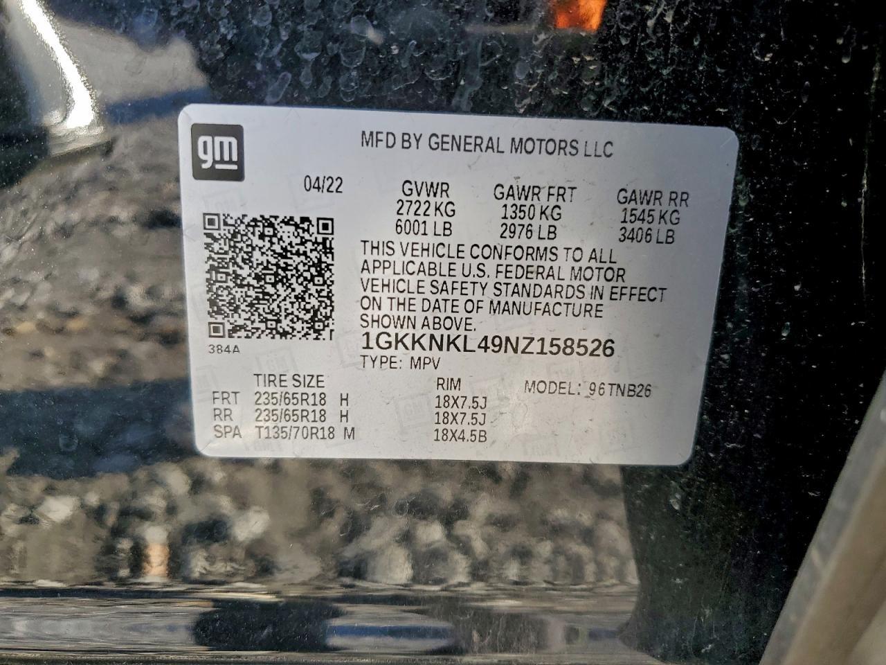 2022 GMC ACADIA