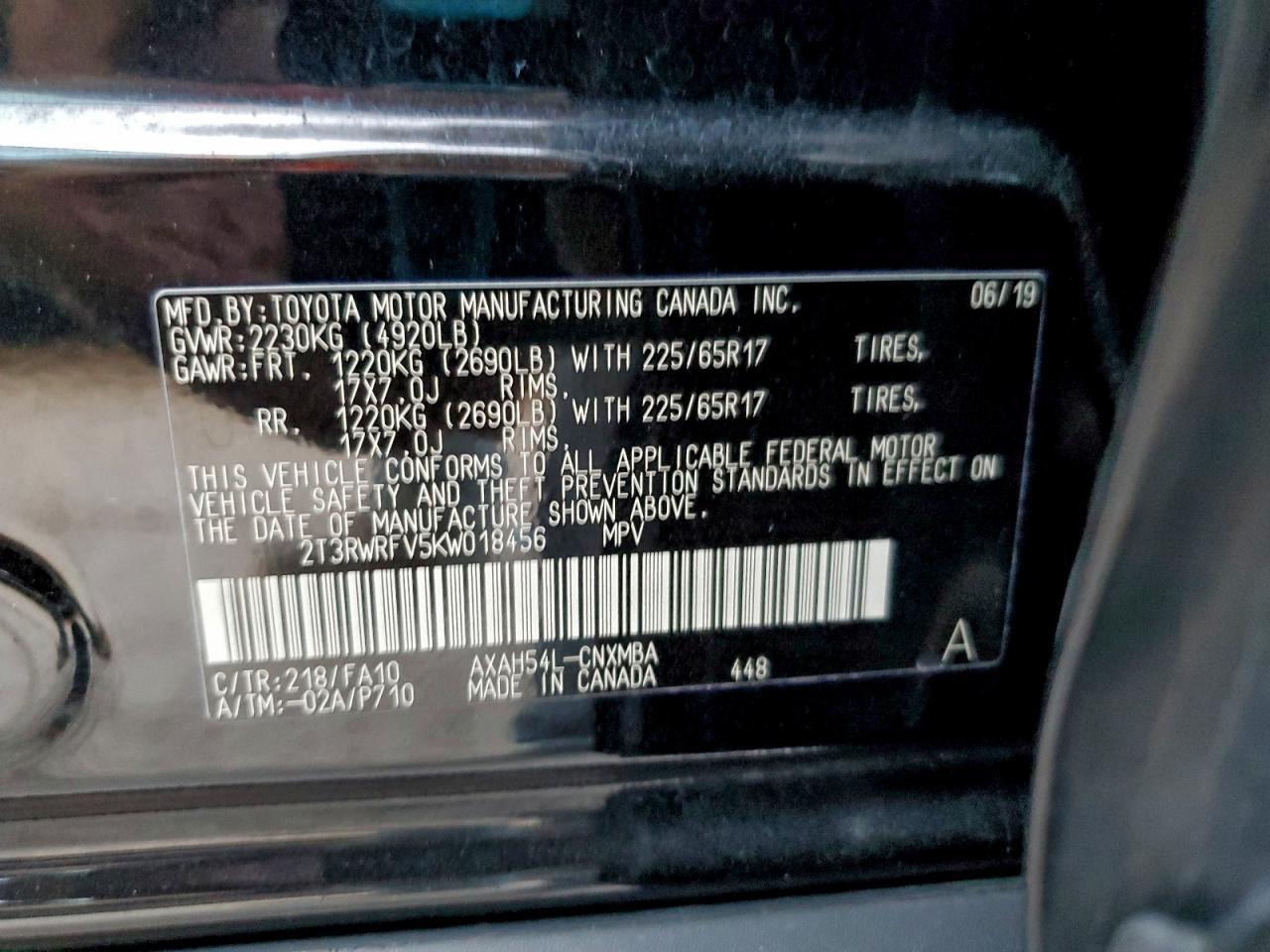 2019 TOYOTA RAV4