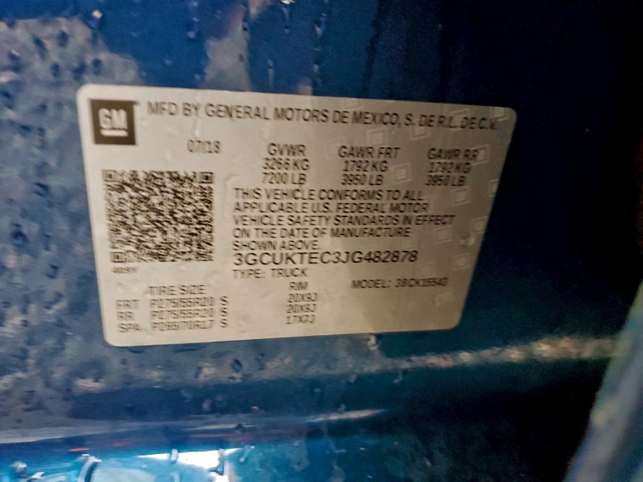 2018 CHEVROLET Silverado