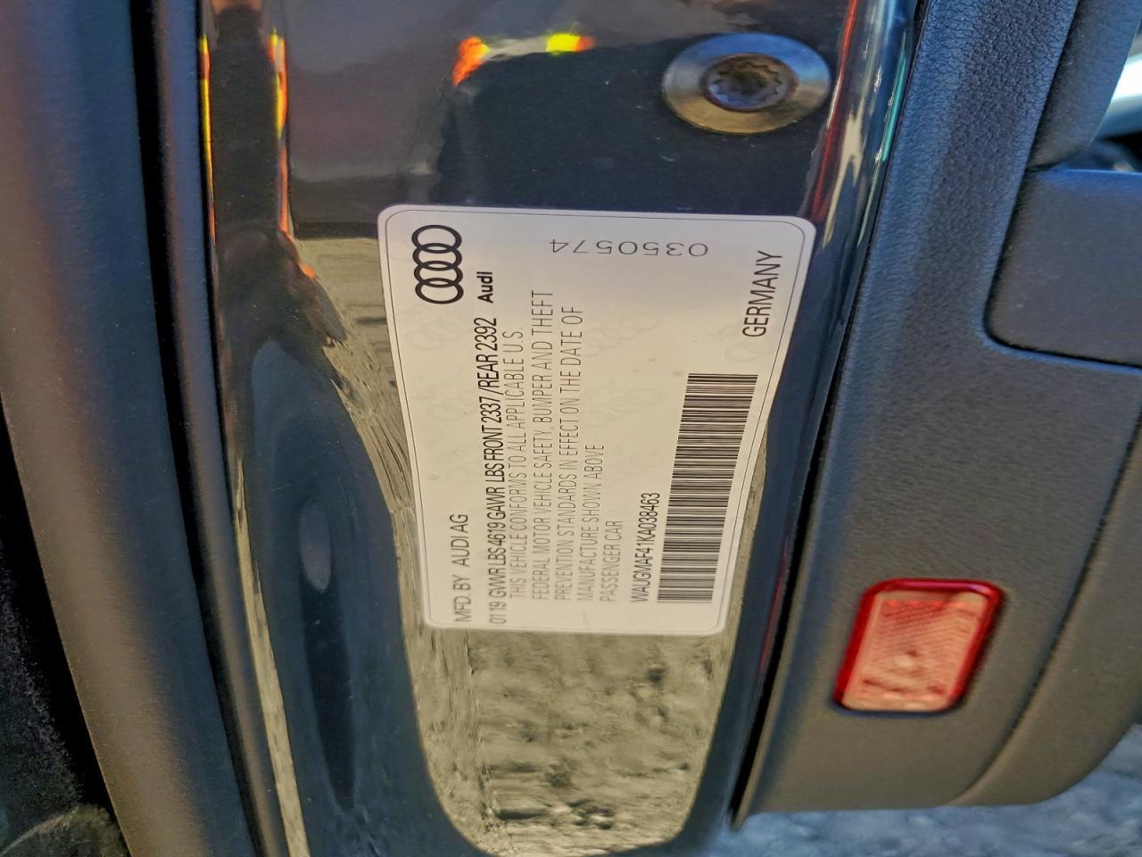 2019 AUDI A4