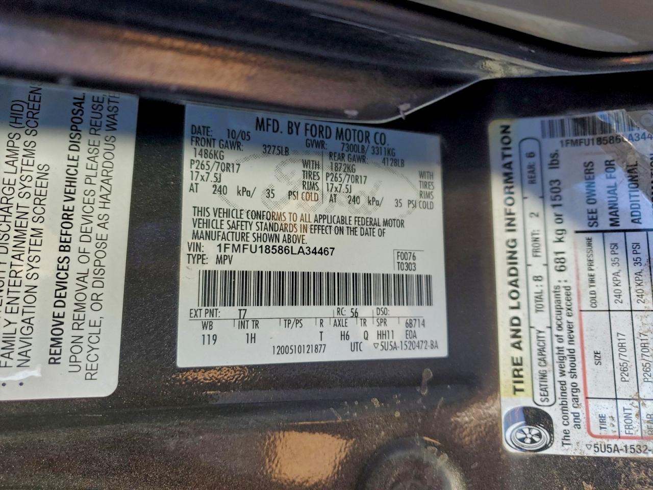 2006 FORD Expedition