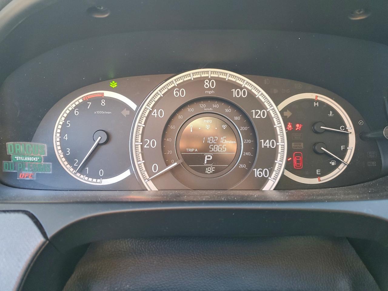 2014 HONDA ACCORD