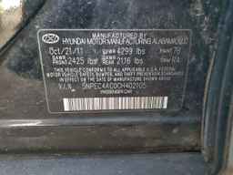 2012 HYUNDAI SONATA