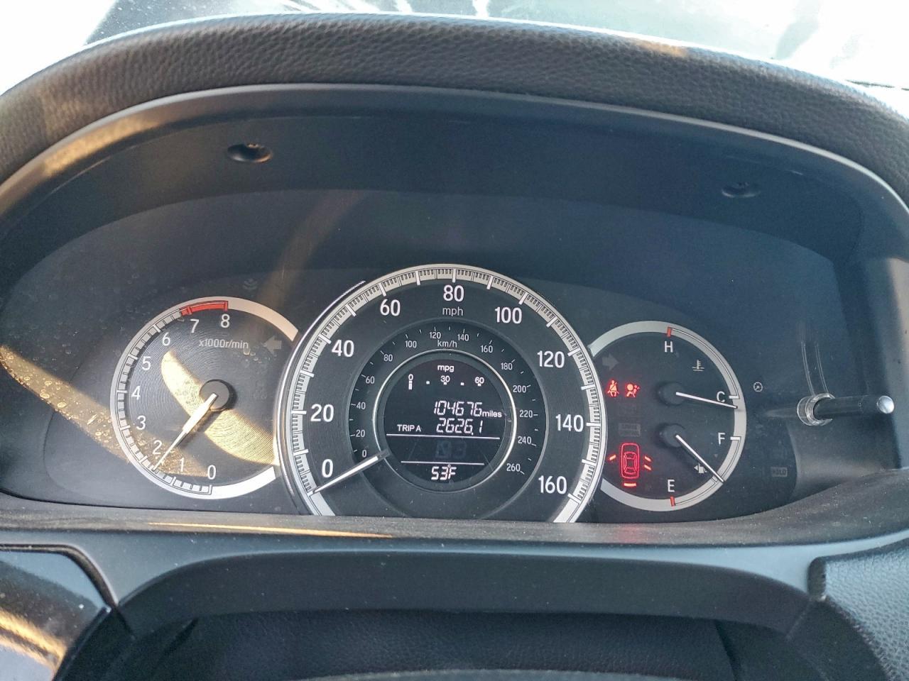 2016 HONDA ACCORD